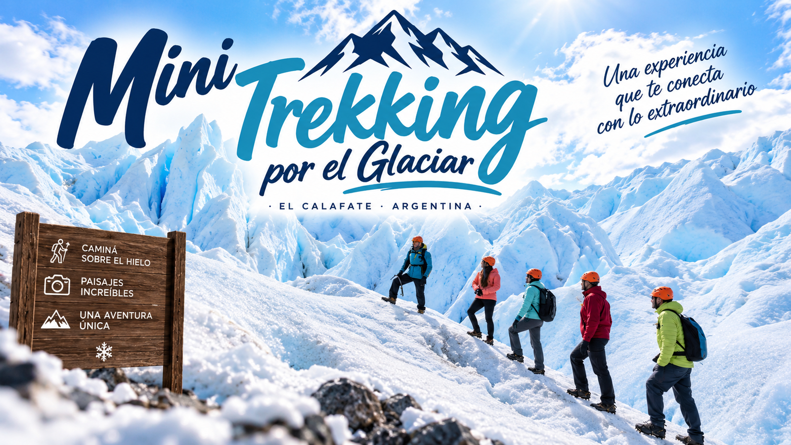 Mini Trekking no Glaciar