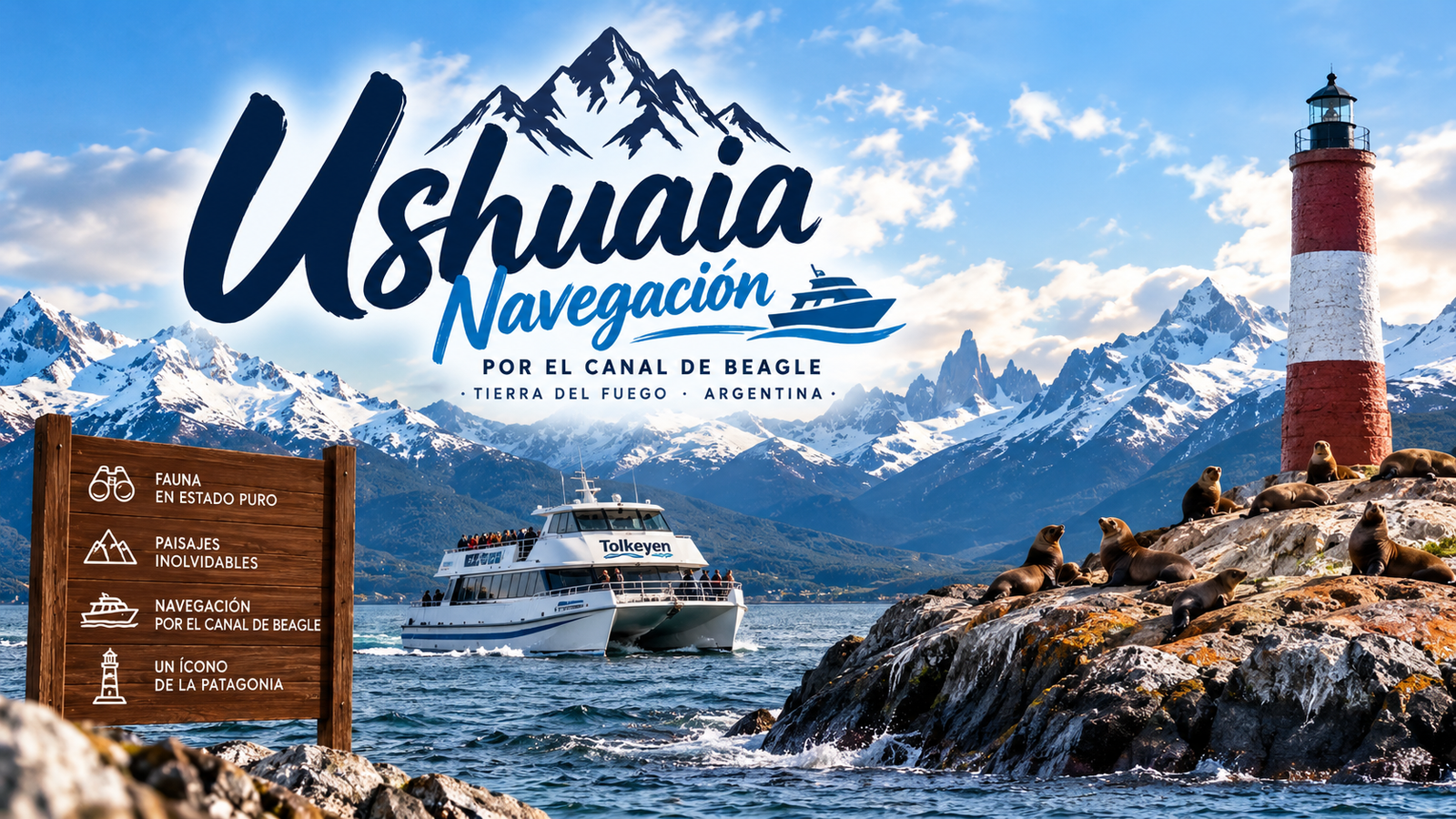 🚢 Navegação pelo Canal de Beagle